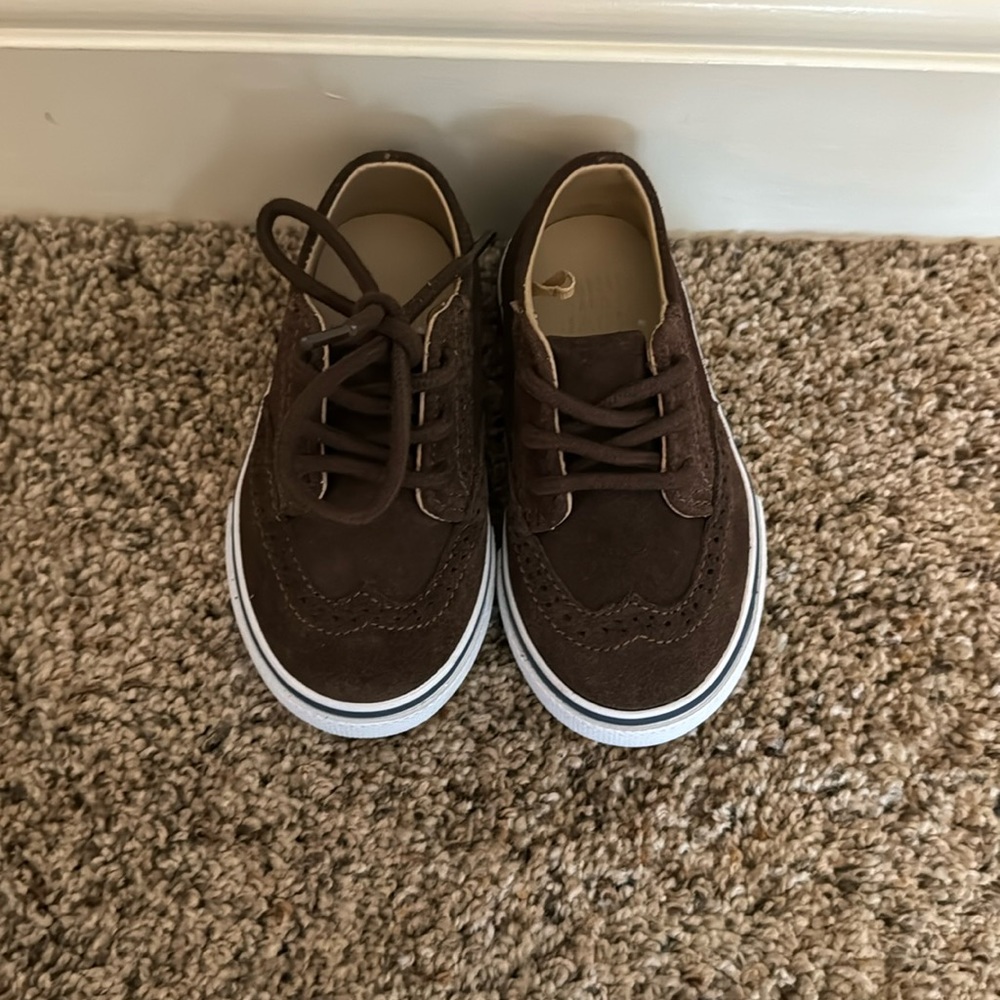 Brand new Janie and Jack suede shoes